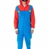 MJC International Unisex Microfleece Mario Union Suit