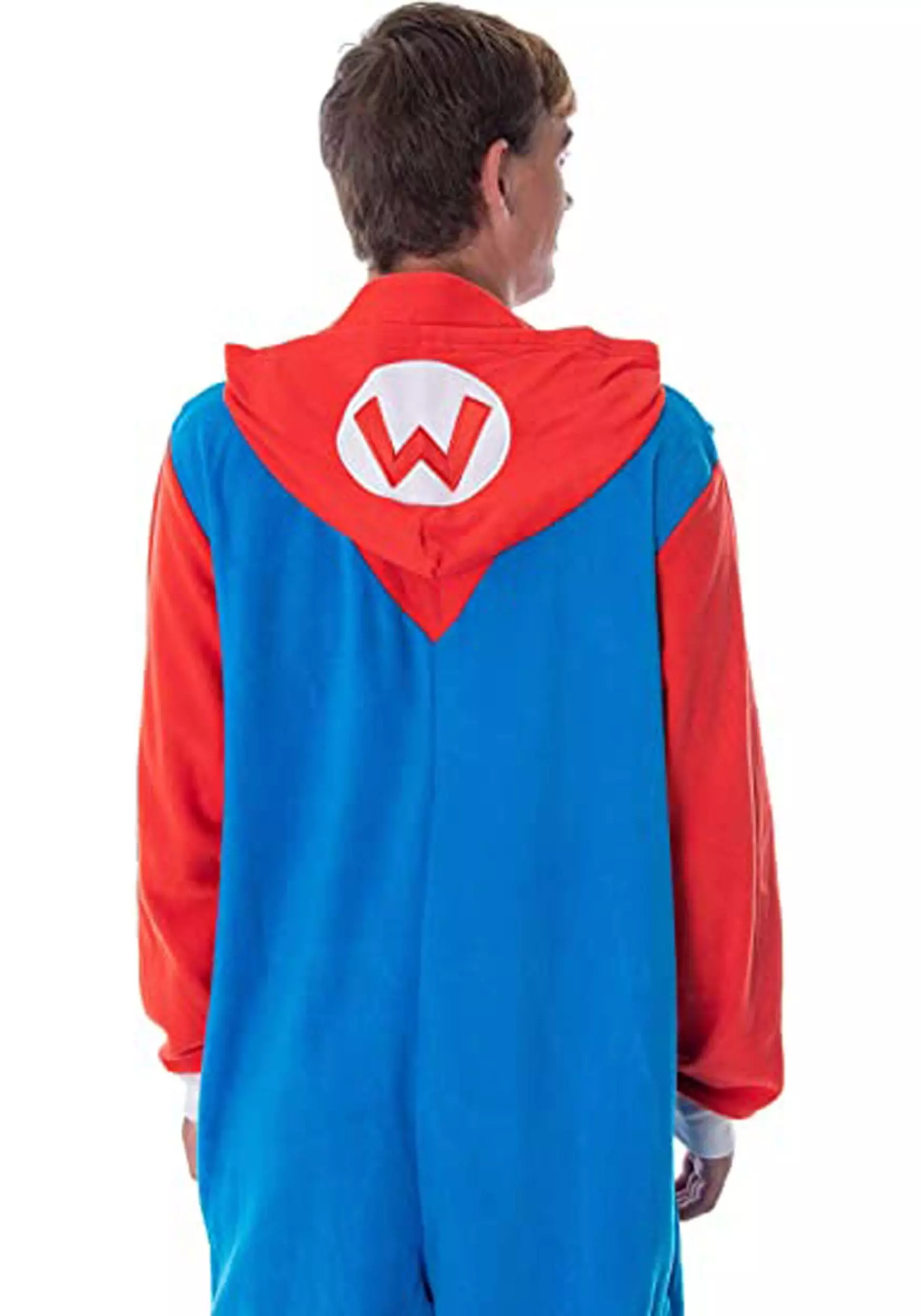 MJC International Unisex Microfleece Mario Union Suit 2 MJC International Unisex Microfleece Mario Union Suit - Image 2