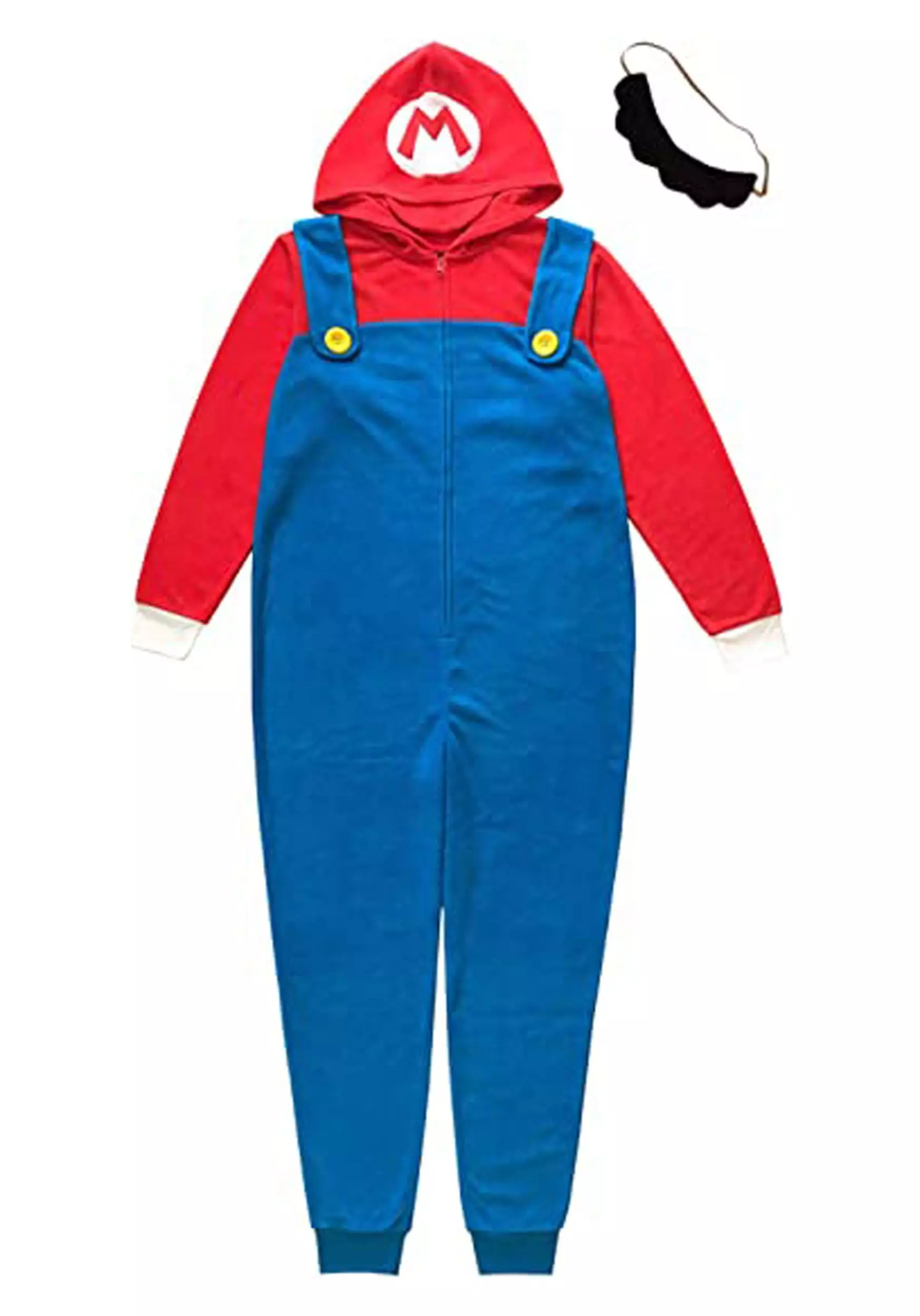 MJC International Unisex Microfleece Mario Union Suit 4 MJC International Unisex Microfleece Mario Union Suit - Image 4