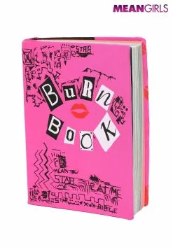 Hing Ting Mean Girls Burn Book Stretchy Book Cover