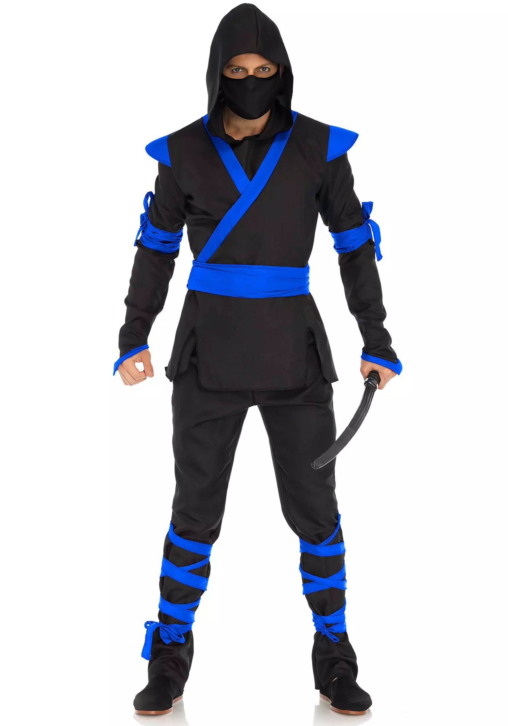 LEG AVENUE Blue Ninja Mens Costume 1 LEG AVENUE Blue Ninja Mens Costume