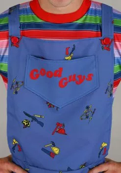 Jerry Leigh Child's Play Chucky Costume For Men 6 Jerry Leigh Child's Play Chucky Costume For Men -Scary Costumes store mens childs play chucky costume alt 2