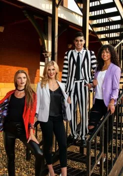 Haizhilan Garment CO., LTD Classic Beetlejuice Men's Blazer 17 Haizhilan Garment CO., LTD Classic Beetlejuice Men's Blazer -Scary Costumes store mens classic beetlejuice blazer alt 3