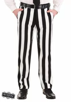 Haizhilan Garment CO., LTD Classic Beetlejuice Suit Pants For Men