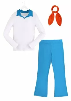 Jerry Leigh Classic Scooby Doo Fred Costume For Men 13 Jerry Leigh Classic Scooby Doo Fred Costume For Men -Scary Costumes store mens classic scooby doo fred costume alt 5