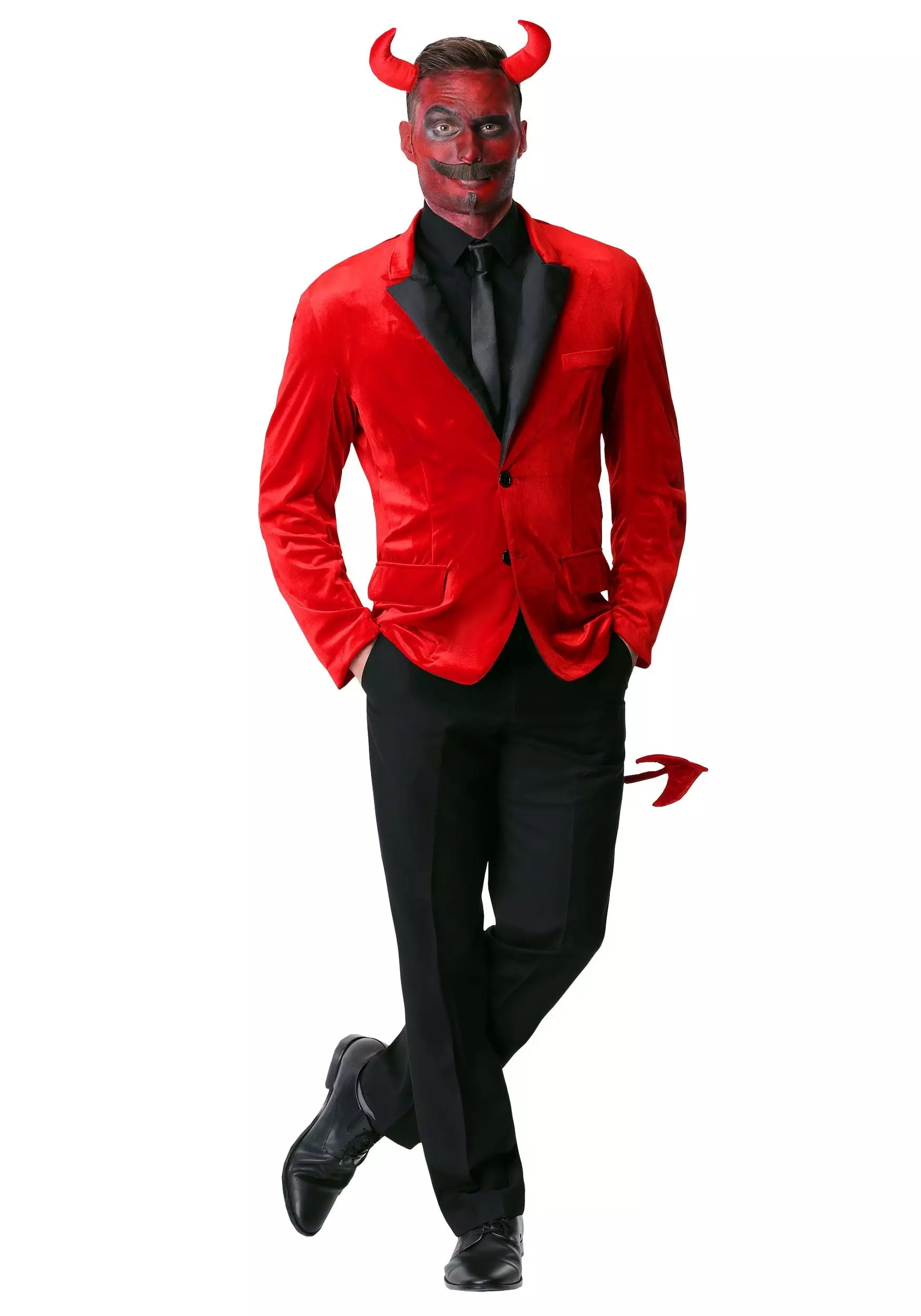 Fun Costumes Dashing Devil Costume For Men 3 Fun Costumes Dashing Devil Costume For Men - Image 3