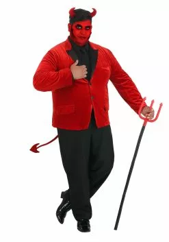 Fun Costumes Men's Handsome Devil Plus Size Costume