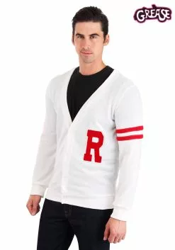 Fun Costumes Deluxe Grease Rydell High Men's Letterman Sweater