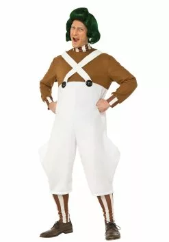 Rubies Costume Co. Inc Men's Deluxe Oompa Loompa Costume