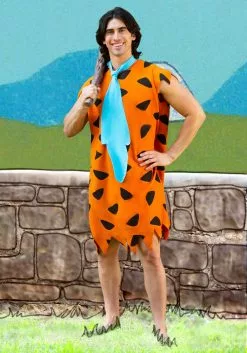 Rubies Costume Co. Inc Men's Fred Flintstone Costume 14 Rubies Costume Co. Inc Men's Fred Flintstone Costume -Scary Costumes store mens fred flintstone costume alt