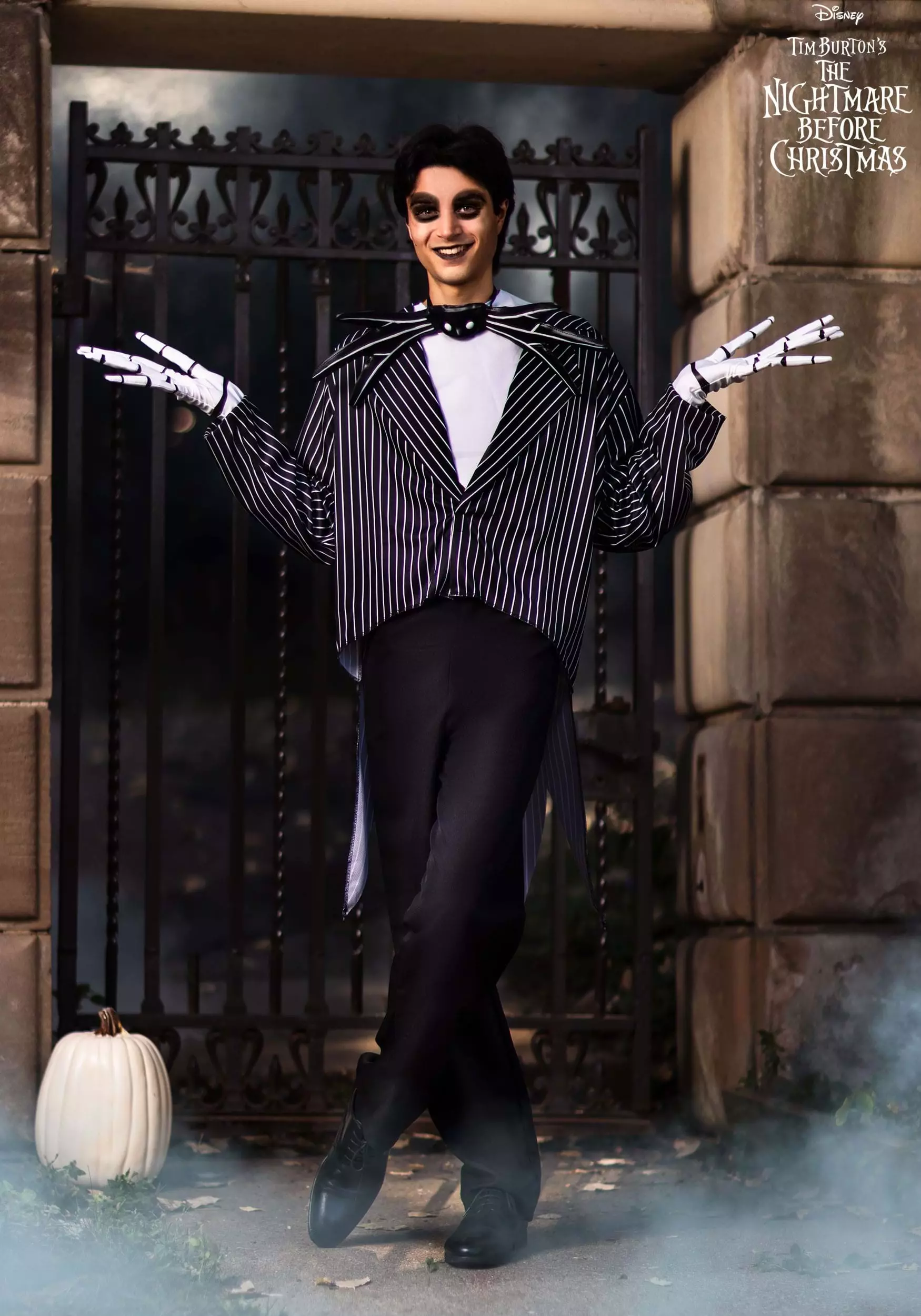 Disguise Mens Jack Skellington Costume 1 Disguise Mens Jack Skellington Costume