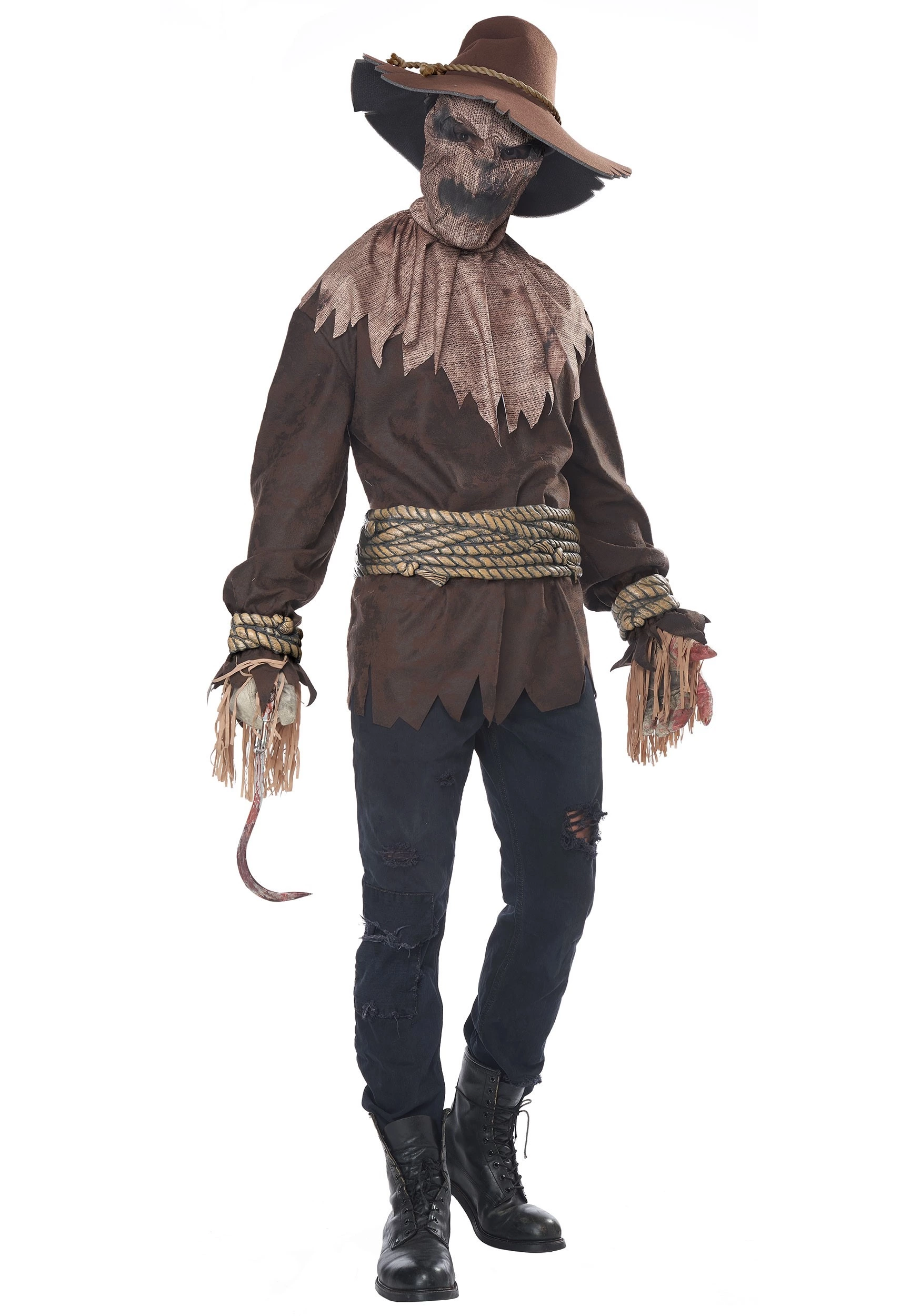 California Costume Collection Men's Killer In The Cornfield Costume 1 California Costume Collection Men's Killer In The Cornfield Costume