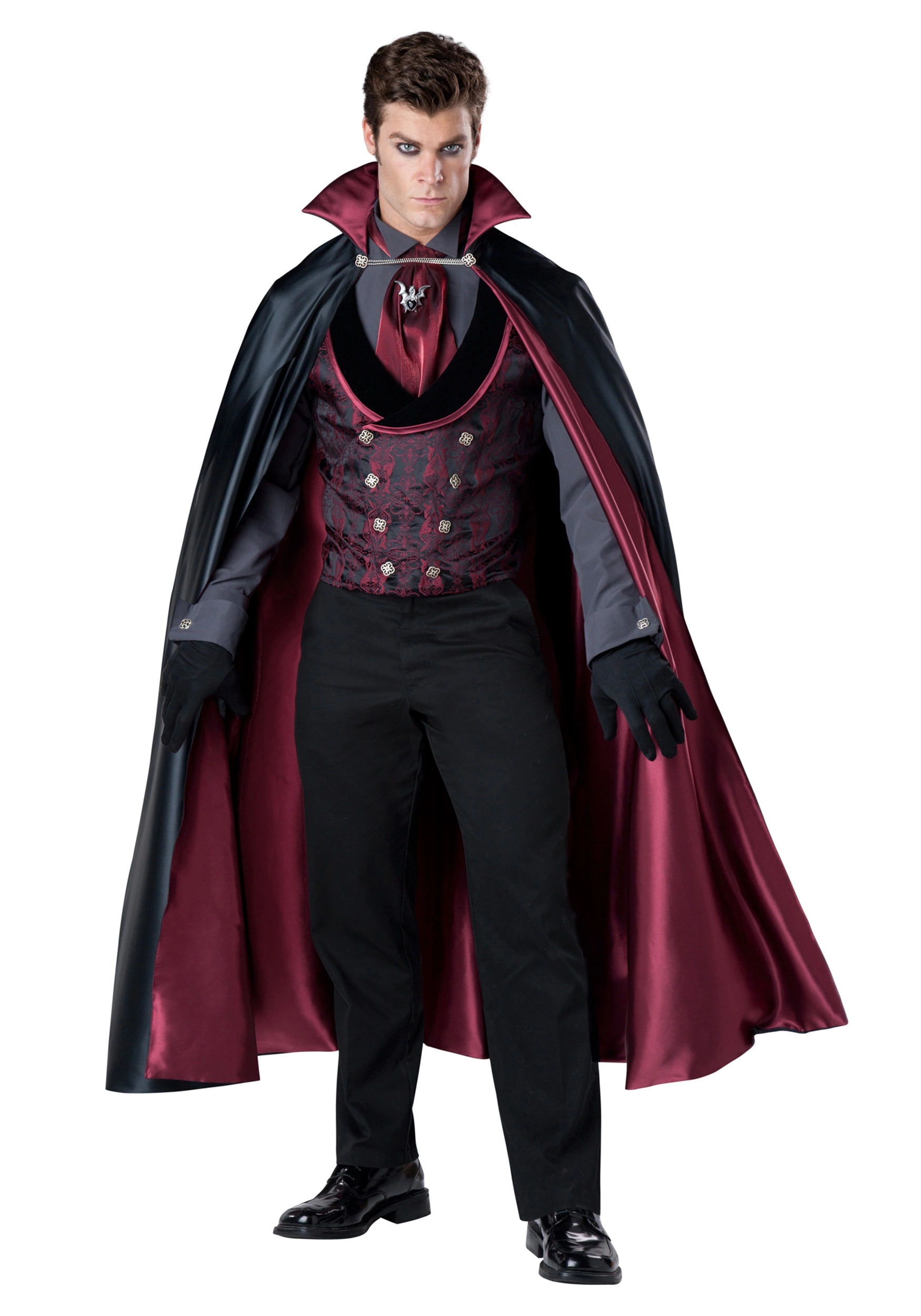 In Character Men's Nocturnal Count Vampire Costume 1 In Character Men's Nocturnal Count Vampire Costume