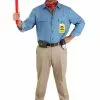 Fun Costumes Men's Plus Size Jurassic Park Dr. Grant Costume