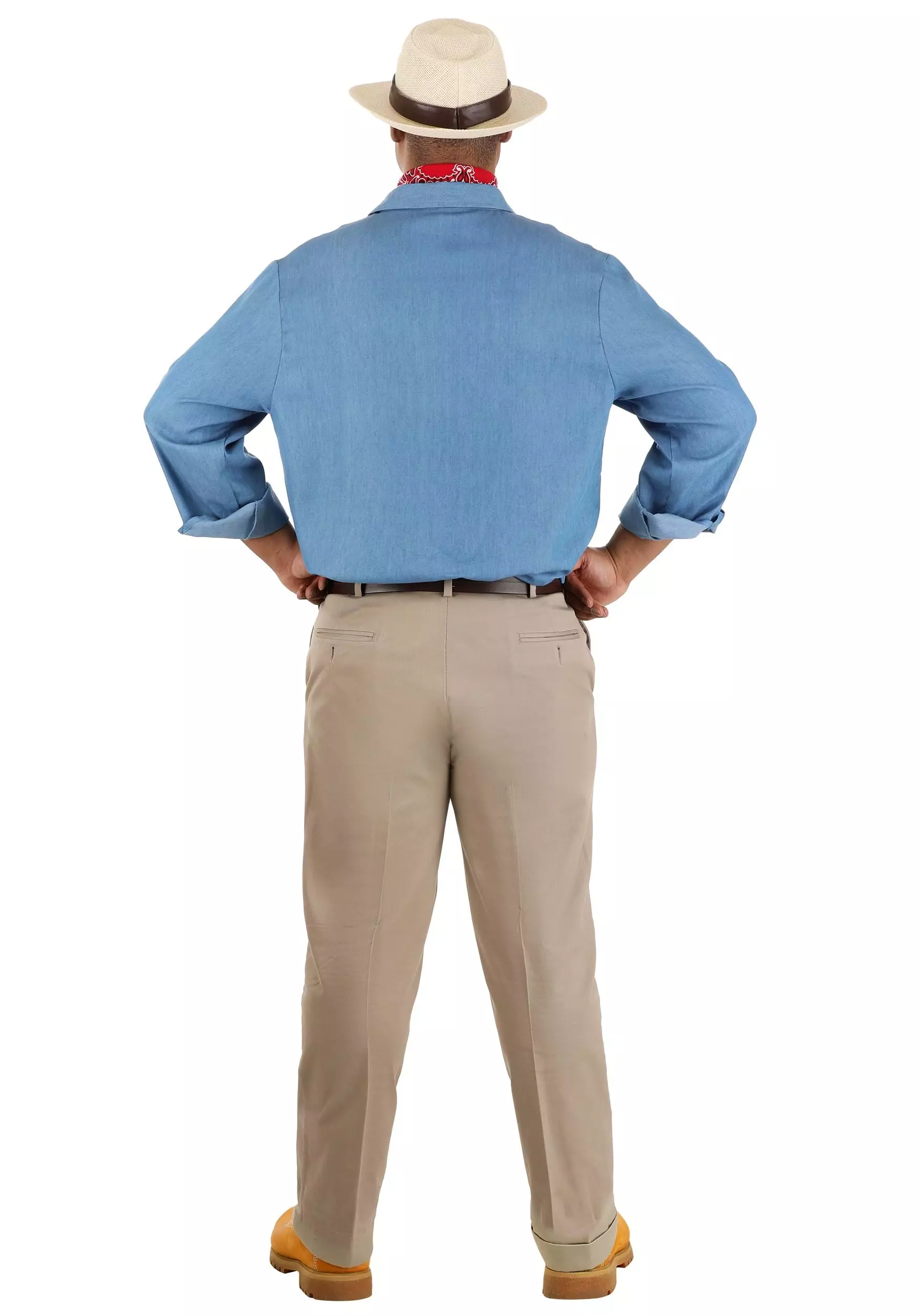 Fun Costumes Men's Plus Size Jurassic Park Dr. Grant Costume 2 Fun Costumes Men's Plus Size Jurassic Park Dr. Grant Costume - Image 2