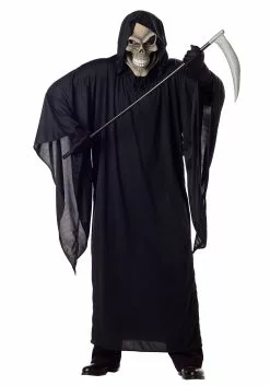 California Costume Collection Plus Size Men's Grim Reaper Costume