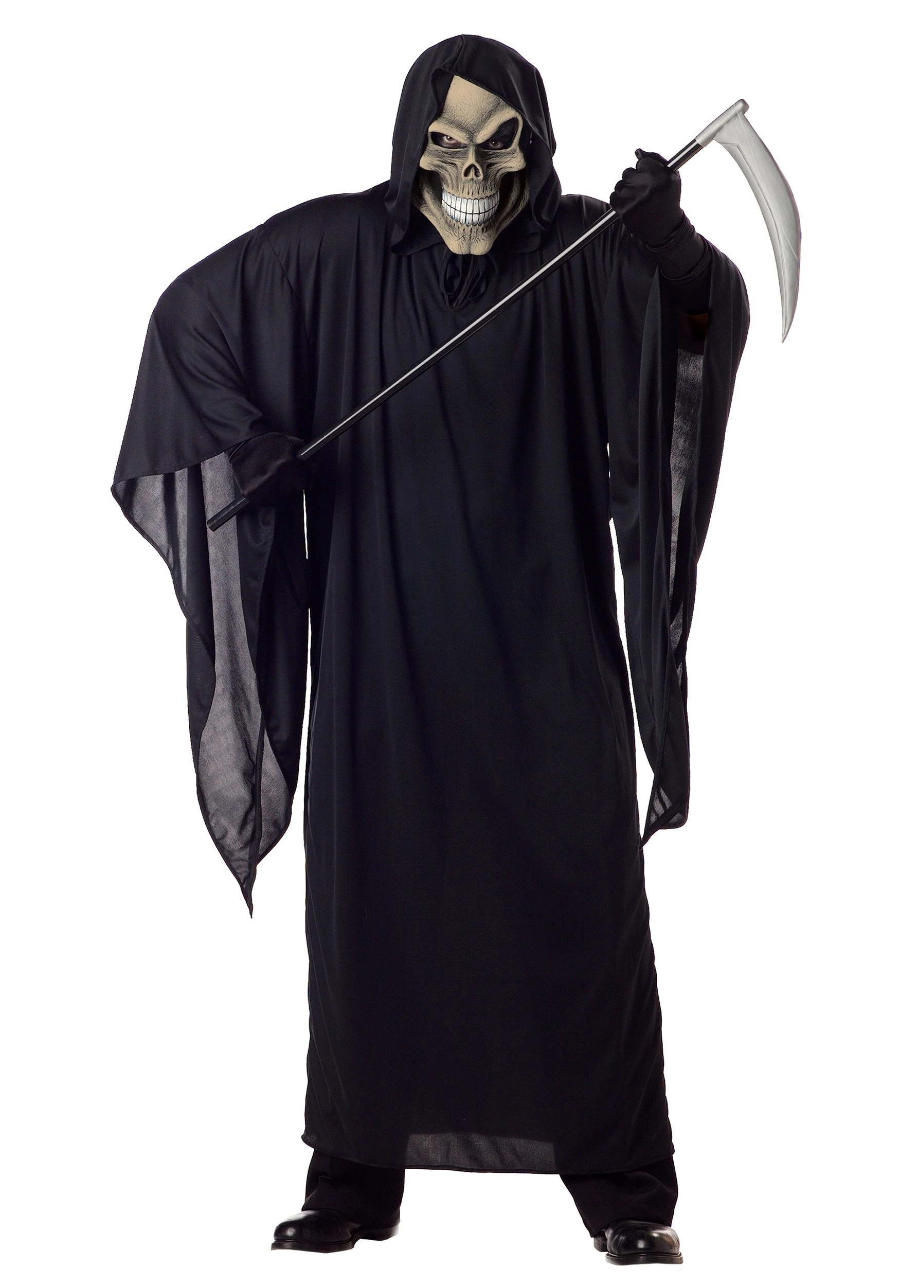 California Costume Collection Plus Size Men's Grim Reaper Costume 1 California Costume Collection Plus Size Men's Grim Reaper Costume