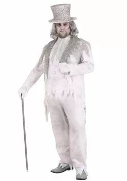 Fun Costumes Plus Size Victorian Ghost Men's Costume