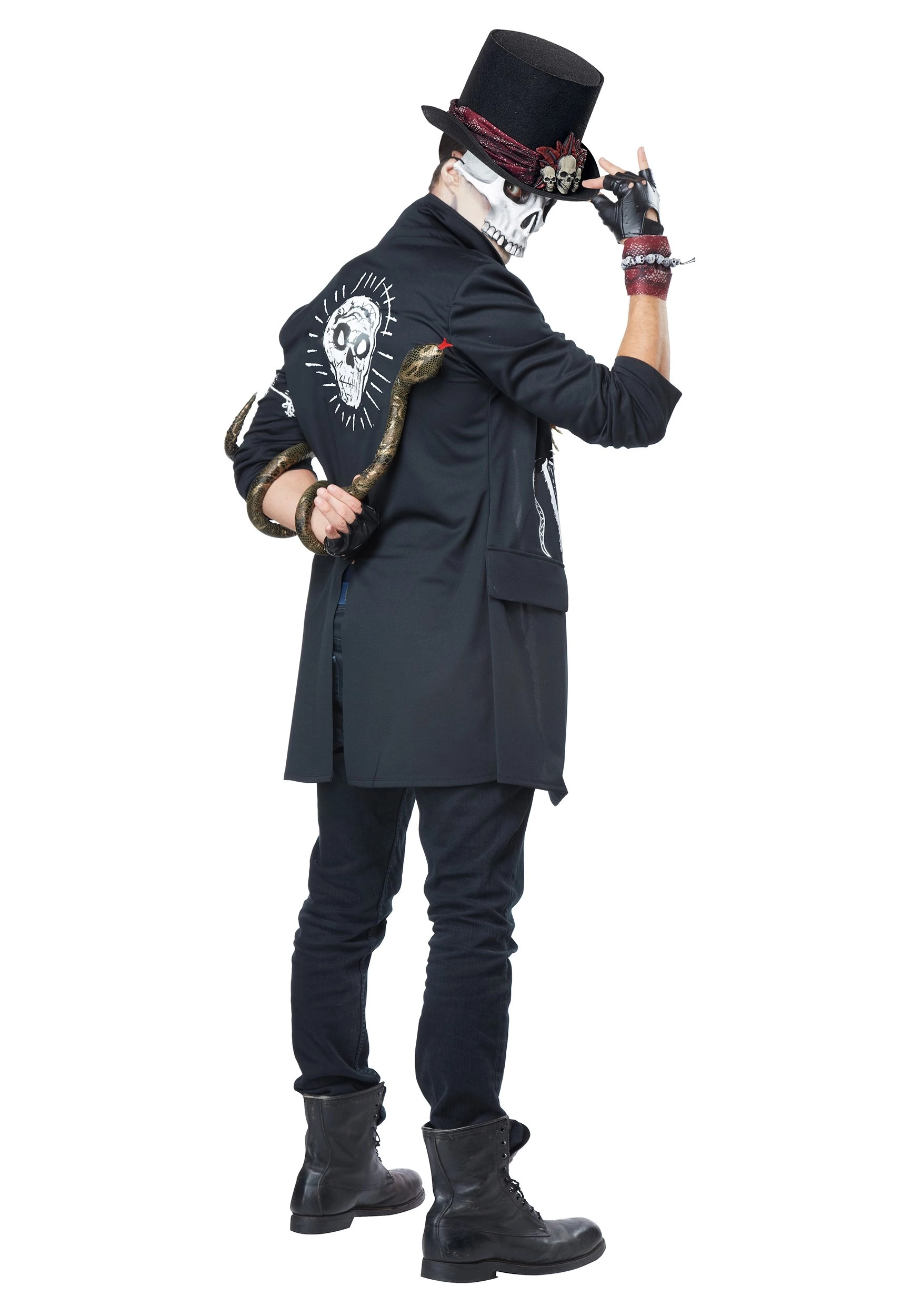 California Costume Collection Men's Plus Size Voodoo Dude Costume 2 California Costume Collection Men's Plus Size Voodoo Dude Costume - Image 2