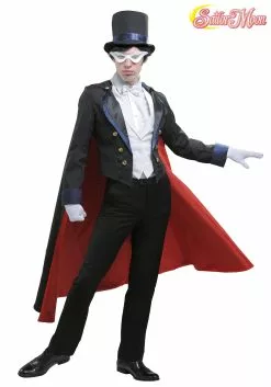 Fun Costumes Men's Sailor Moon Tuxedo Mask Costume