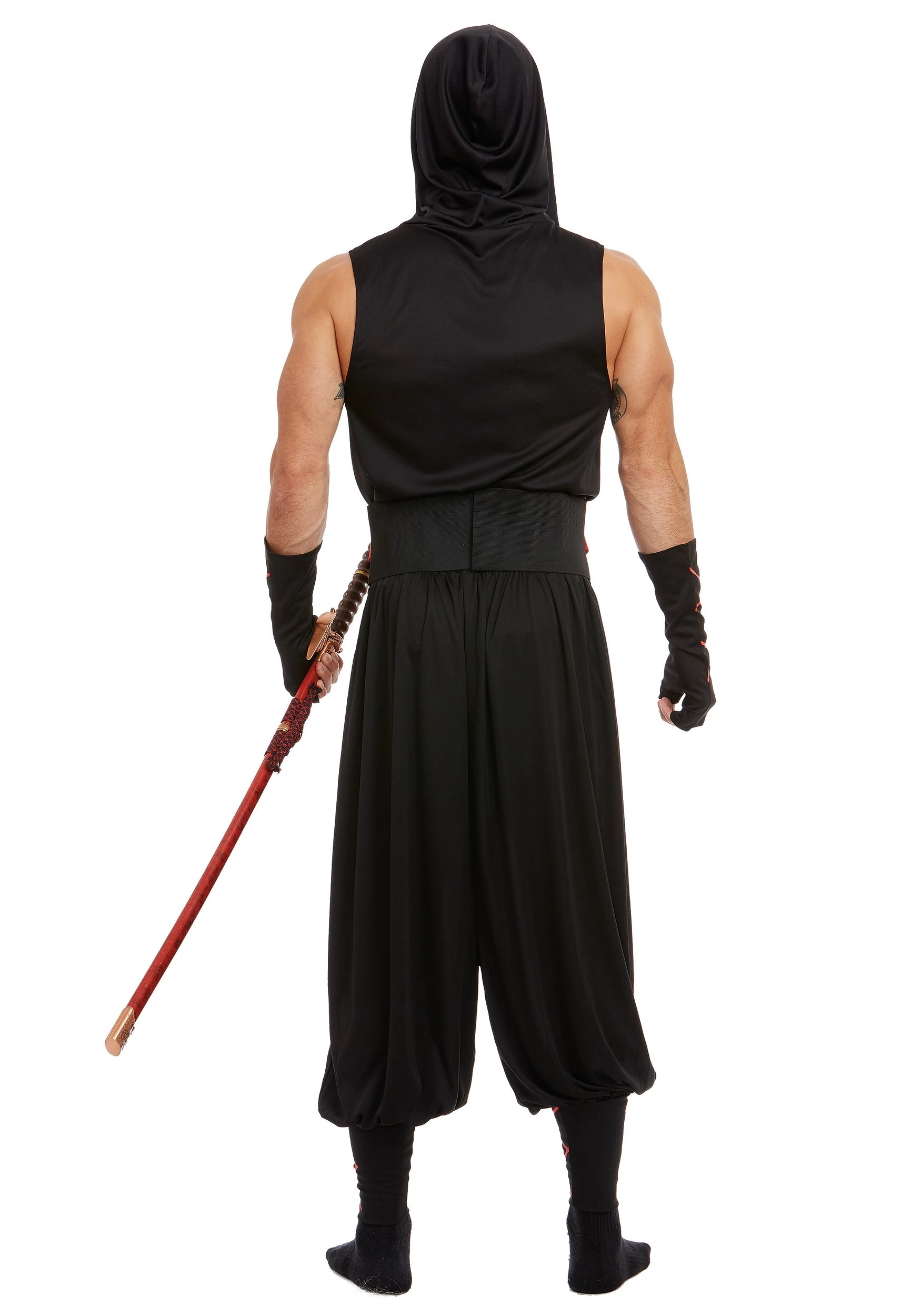 Dreamgirl Men's Sexy Ninja Costume 2 Dreamgirl Men's Sexy Ninja Costume - Image 2