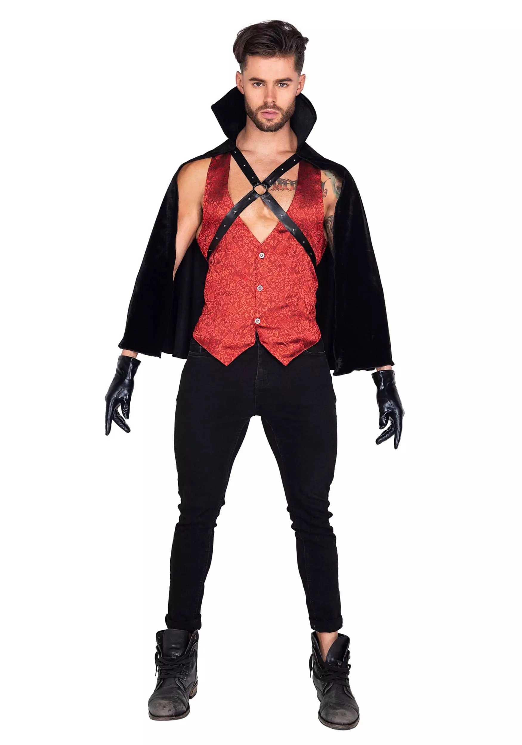 Roma Sexy Vampire Costume For Men 3 Roma Sexy Vampire Costume For Men - Image 3