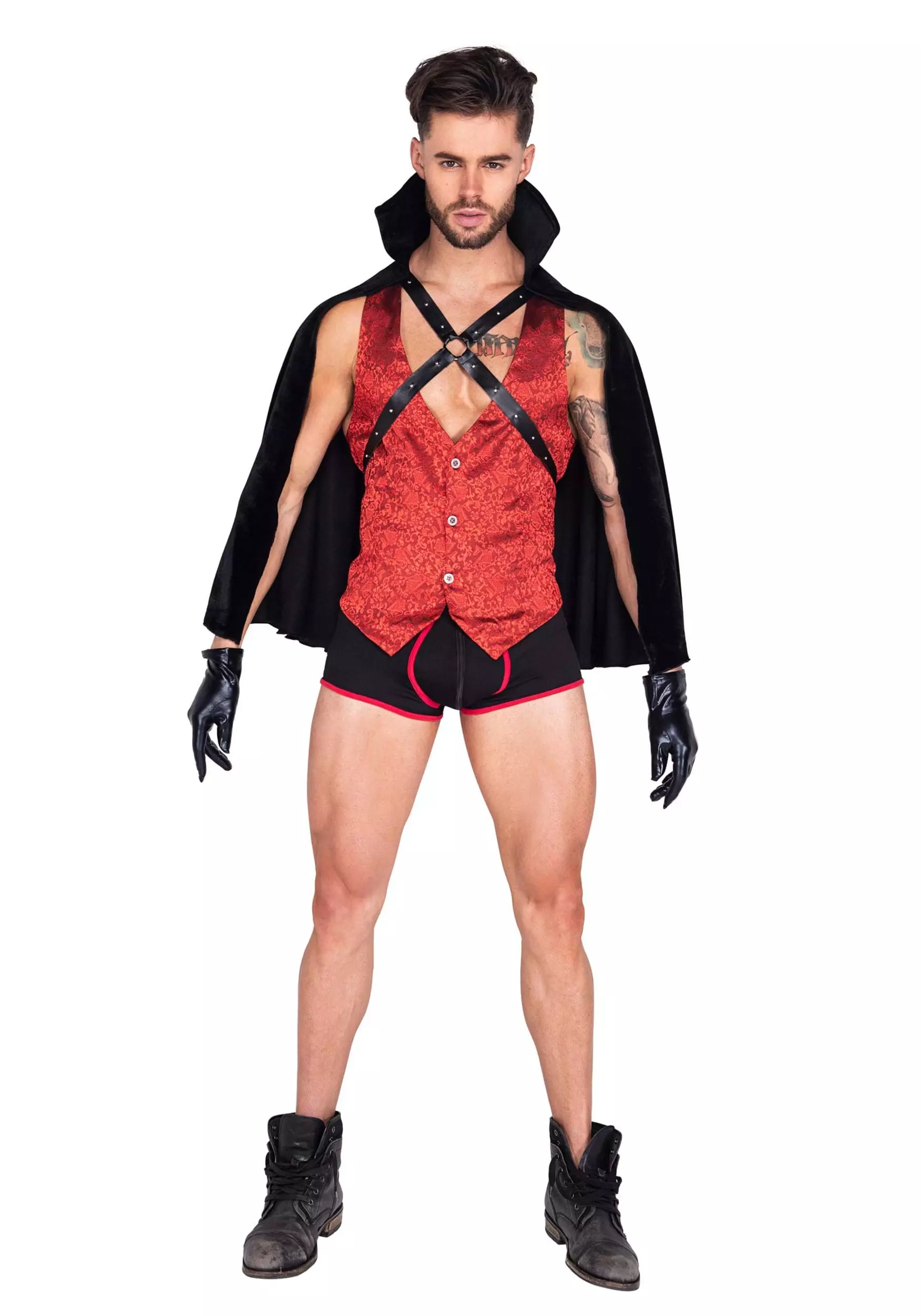 Roma Sexy Vampire Costume For Men 1 Roma Sexy Vampire Costume For Men
