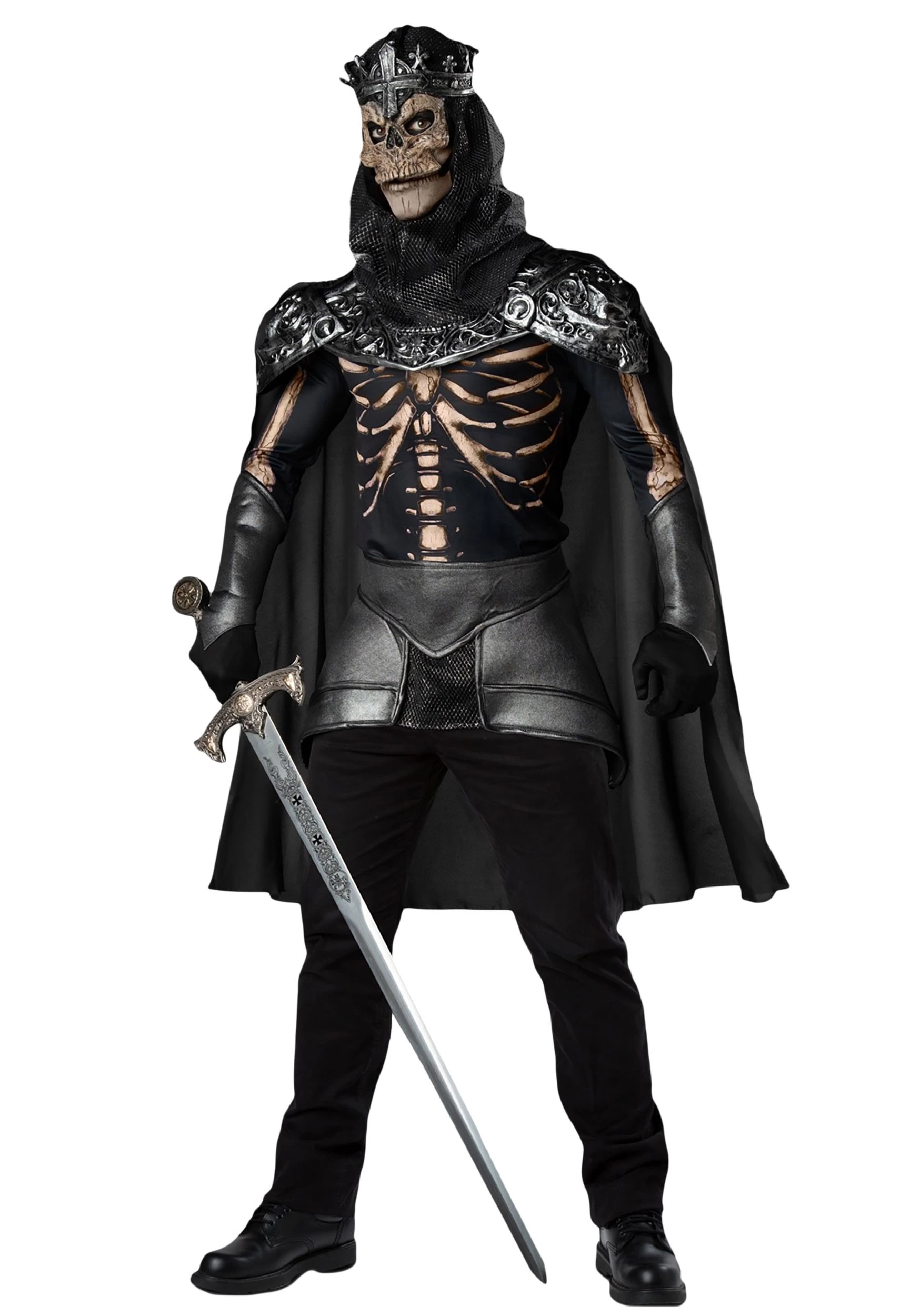 Fun World Skeleton King Costume For Men 1 Fun World Skeleton King Costume For Men