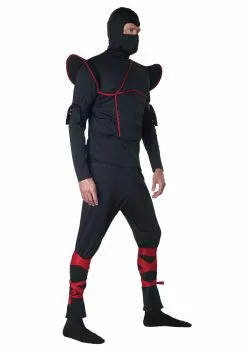 California Costume Collection Men's Stealth Ninja Costume -Scary Costumes store mens stealth ninja costume alt 3