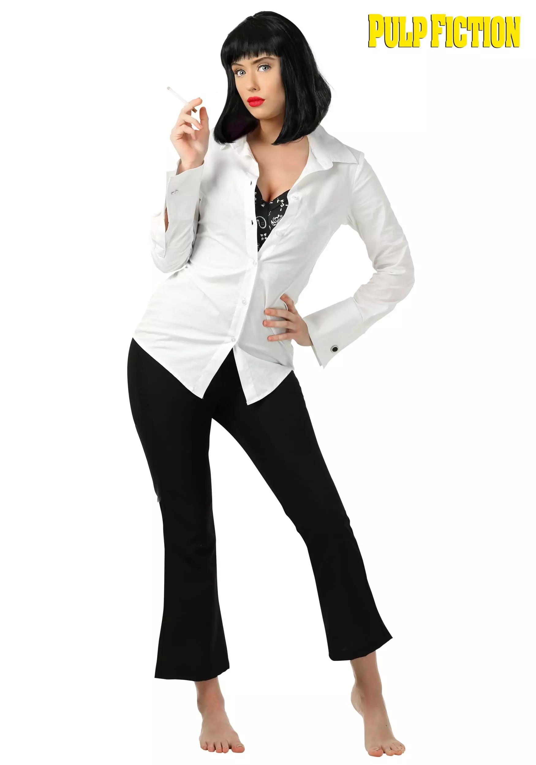 Fun Costumes Pulp Fiction Mia Wallace Costume 1 Fun Costumes Pulp Fiction Mia Wallace Costume
