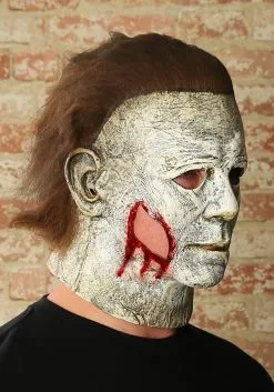 TRICK OR TREAT STUDIOS Halloween (2018) Michael Myers Final Battle Mask 7 TRICK OR TREAT STUDIOS Halloween (2018) Michael Myers Final Battle Mask -Scary Costumes store michael myers final battle mask halloween alt 3