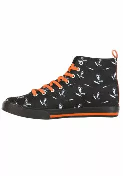 Ground Up Michael Myers Halloween High Top Shoes 10 Ground Up Michael Myers Halloween High Top Shoes -Scary Costumes store michael myers high top shoes alt 3