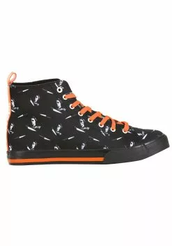 Ground Up Michael Myers Halloween High Top Shoes 11 Ground Up Michael Myers Halloween High Top Shoes -Scary Costumes store michael myers high top shoes alt 4