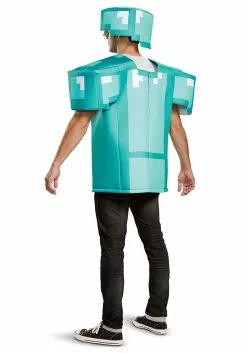 Disguise Minecraft Armor Classic Adult Costume -Scary Costumes store minecraft armor classic adult costume alt 3