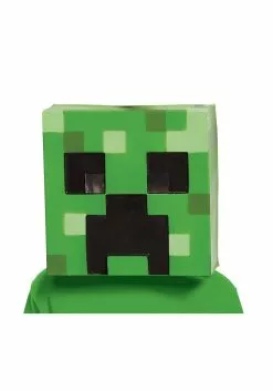Disguise Minecraft Creeper Vacuform Mask For Kids