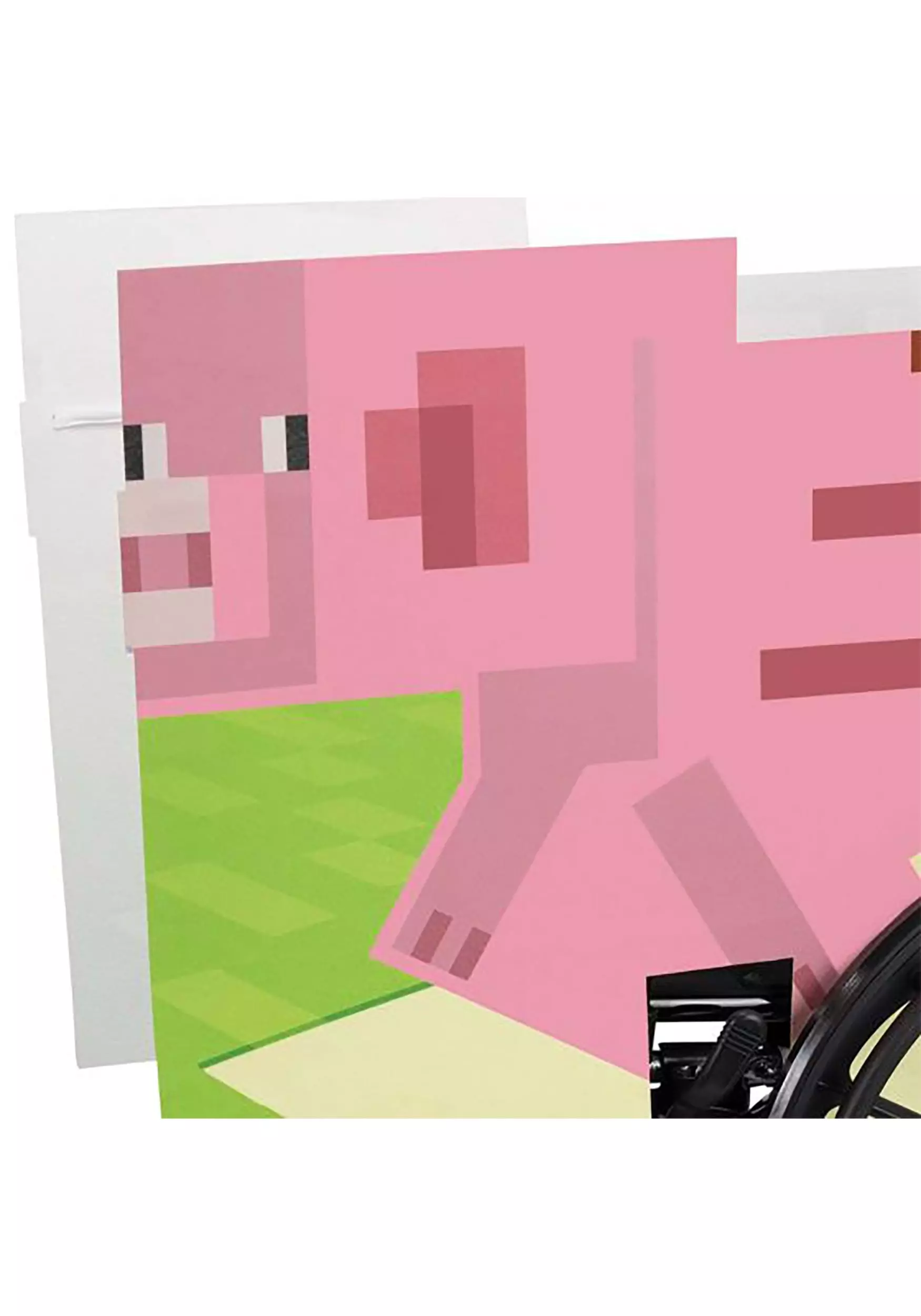 Disguise Minecraft Pig Adaptive Wheelchair Cover 2 Disguise Minecraft Pig Adaptive Wheelchair Cover - Image 2