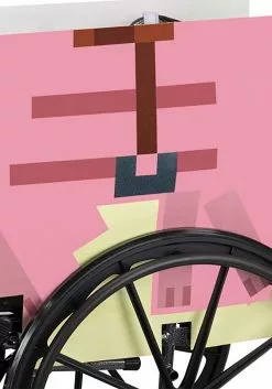 Disguise Minecraft Pig Adaptive Wheelchair Cover 6 Disguise Minecraft Pig Adaptive Wheelchair Cover -Scary Costumes store minecraft pig adaptive wheelchair cover alt 2