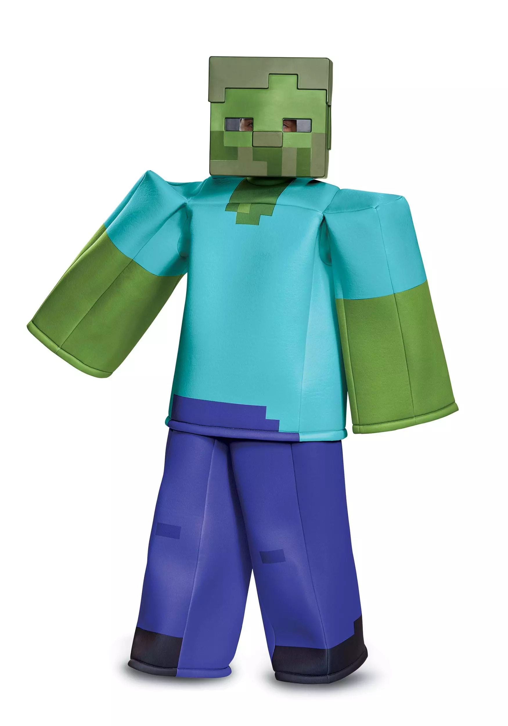 Disguise Minecraft Prestige Child Zombie Costume 1 Disguise Minecraft Prestige Child Zombie Costume