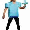 Disguise Minecraft Steve Adult Costume