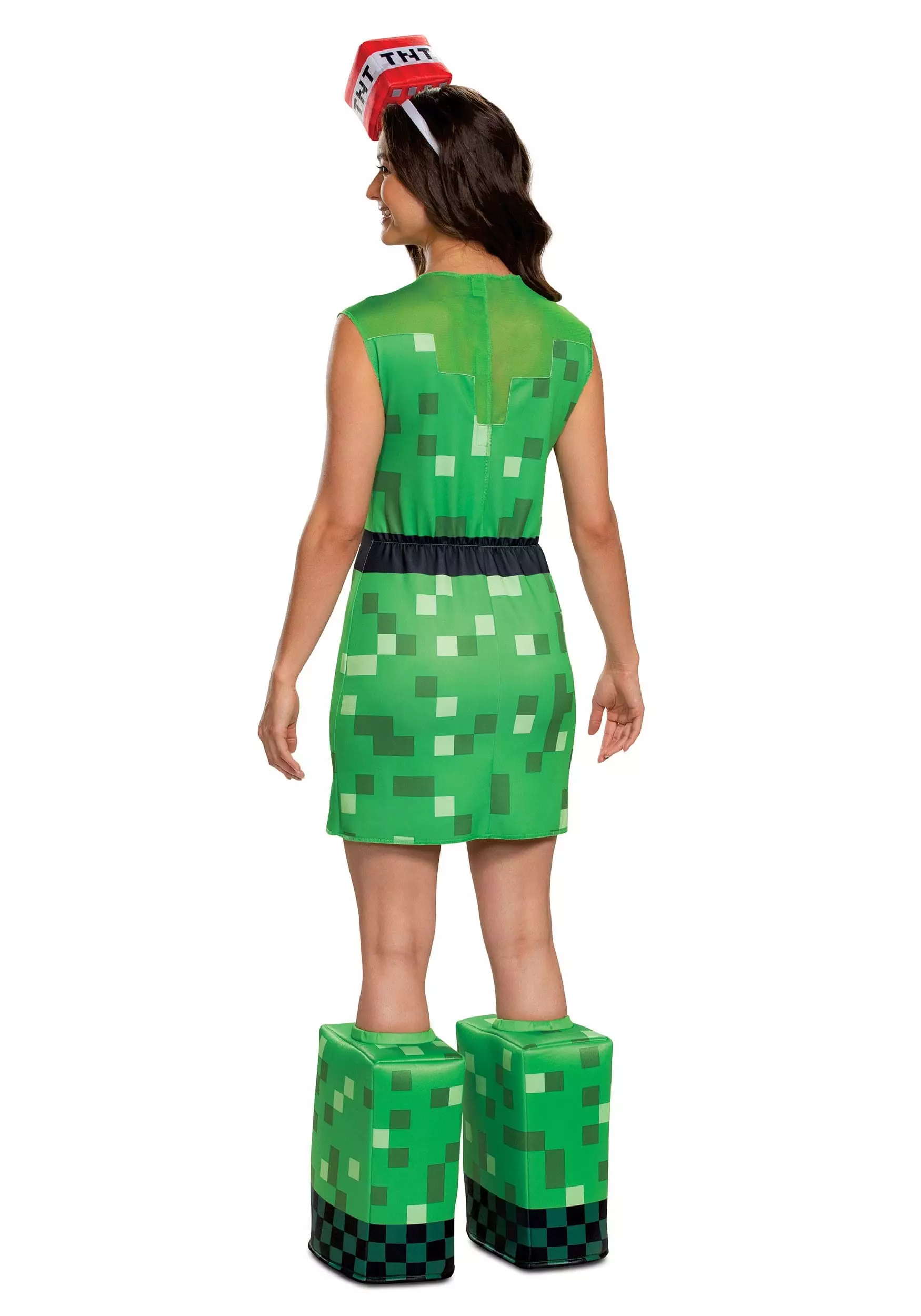 Disguise Minecraft Women's Creeper Costume 2 Disguise Minecraft Women's Creeper Costume - Image 2