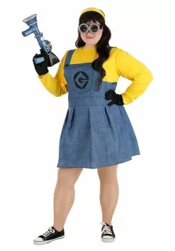 Jerry Leigh Minions Plus Size Costume Dress For Women