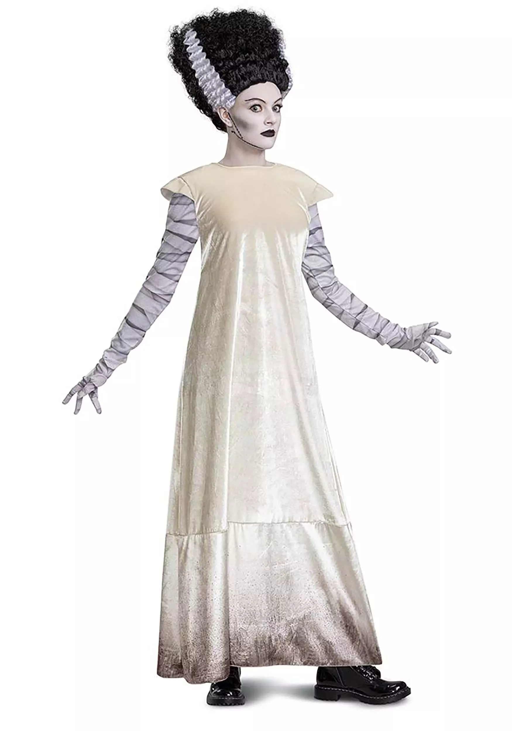 Disguise Monsters Deluxe Bride Of Frankenstein Costume For Adults 1 Disguise Monsters Deluxe Bride Of Frankenstein Costume For Adults