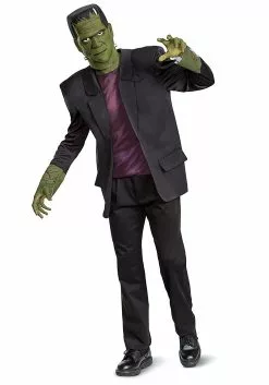 Disguise Monsters Deluxe Frankenstein Costume For Adults
