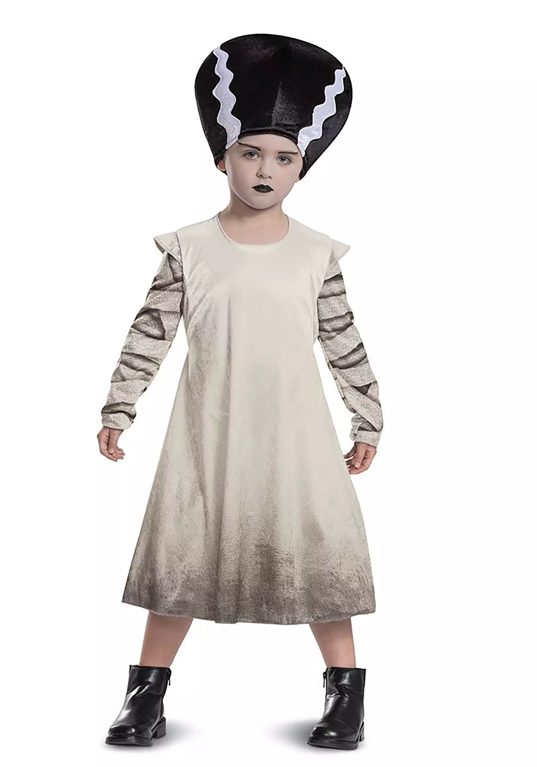 Disguise Monsters Infant/Toddler Bride Of Frankenstein Costume For Girls 1 Disguise Monsters Infant/Toddler Bride Of Frankenstein Costume For Girls