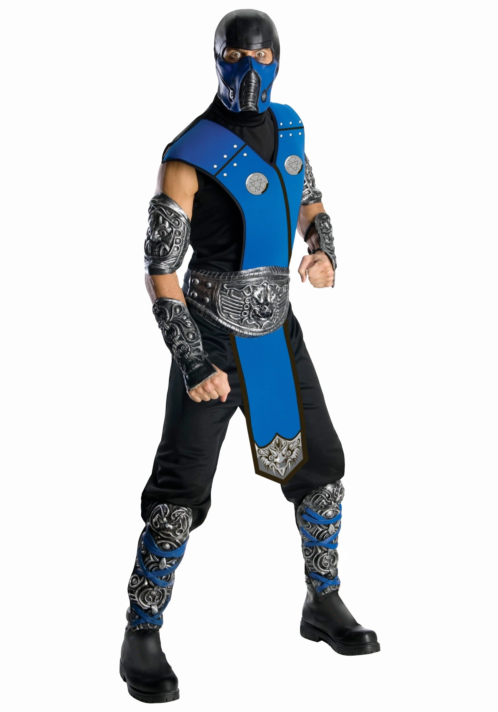 Rubies Costume Co. Inc Mortal Kombat Sub-Zero Costume 1 Rubies Costume Co. Inc Mortal Kombat Sub-Zero Costume