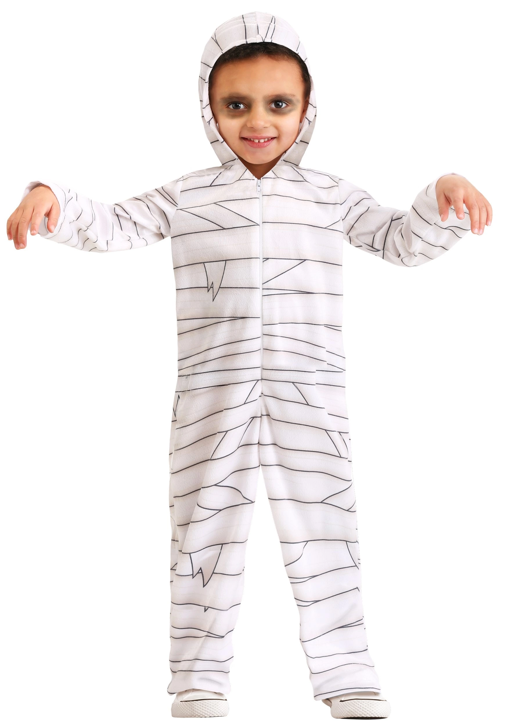 Fun Costumes Cozy Toddler Mummy Costume 1 Fun Costumes Cozy Toddler Mummy Costume
