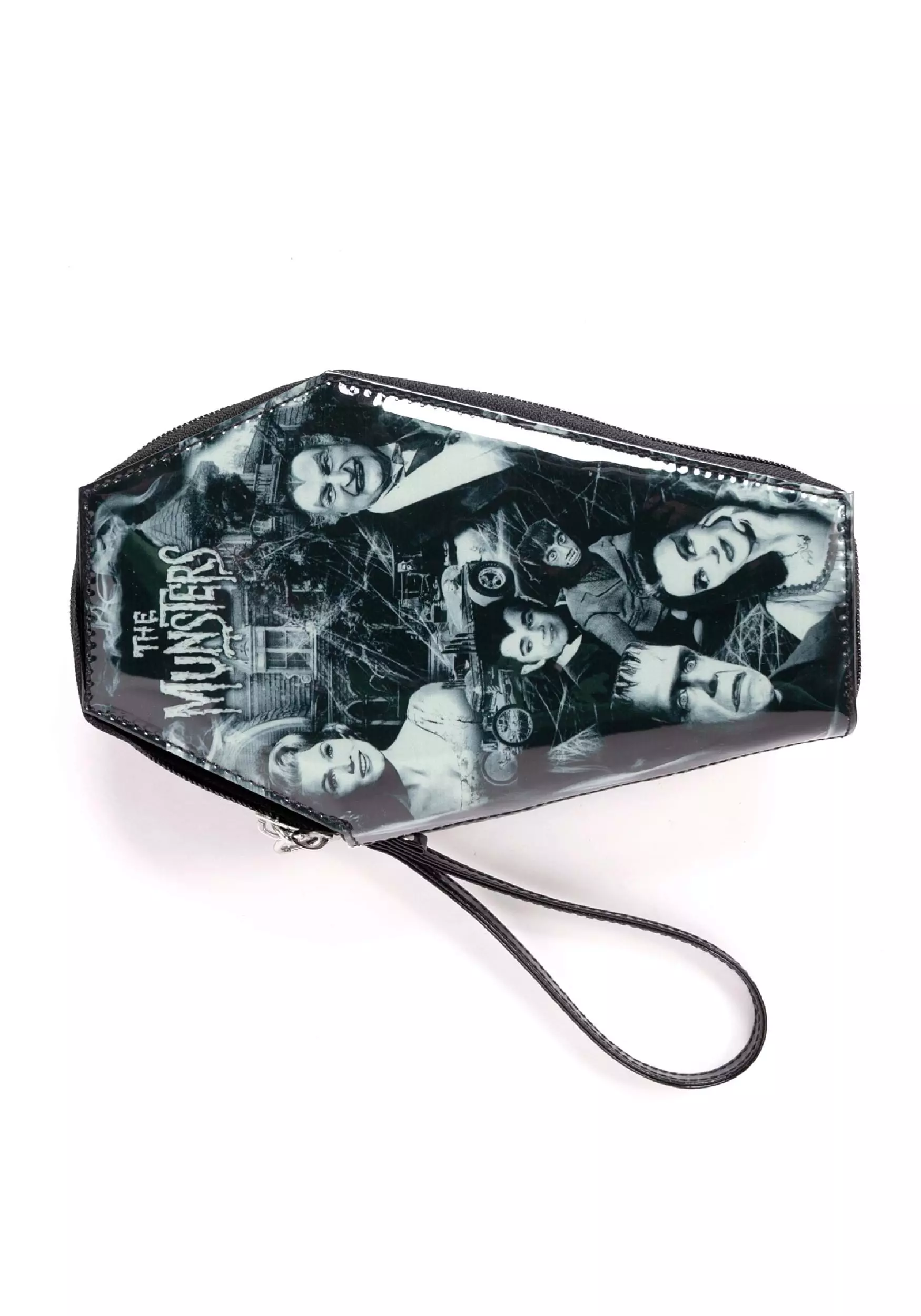 Rock Rebel Shop Munsters Coffin Faux Patent Wallet 1 Rock Rebel Shop Munsters Coffin Faux Patent Wallet