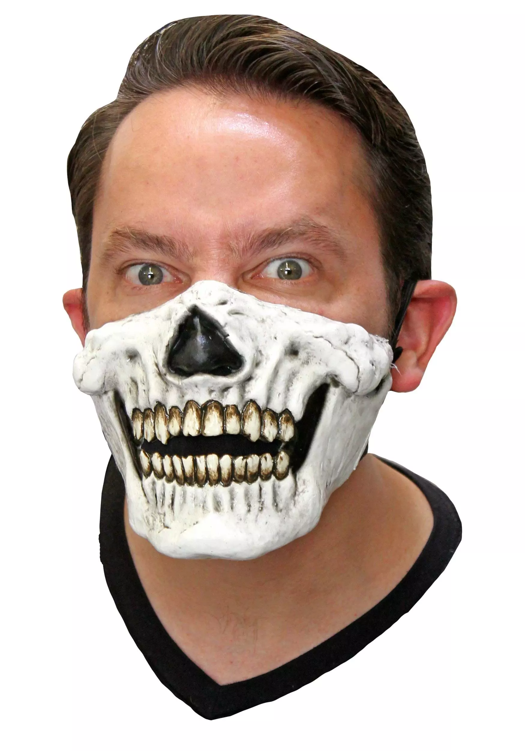 Ghoulish Productions Half Muzzle Skull Mask 1 Ghoulish Productions Half Muzzle Skull Mask