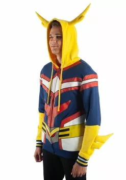 Bioworld Merchandising / Independent Sales My Hero Academia All Might Character Hoodie