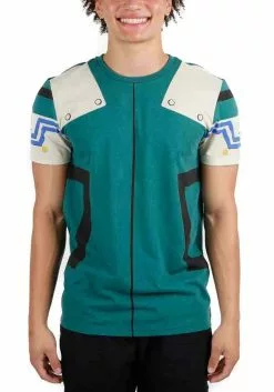 Bioworld Merchandising / Independent Sales My Hero Academia Deku Cosplay Adult T-Shirt
